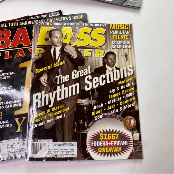 Vintage Bass Player Magazine Back Issues Musician - Picture 8 of 12